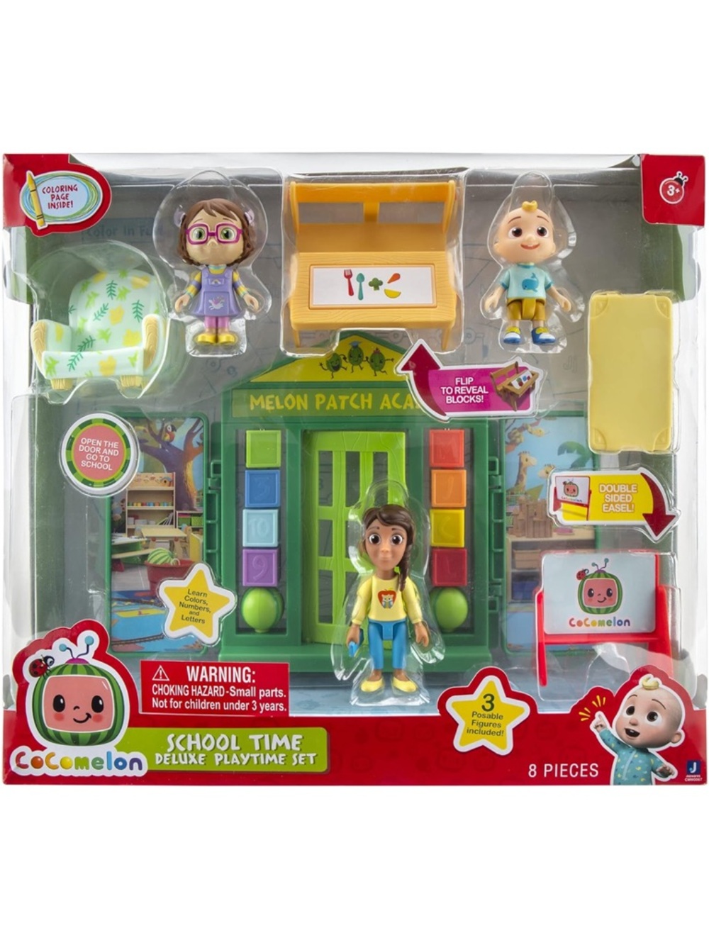 •COCOMELON• School Time Deluxe Playtime Doll Playset 12” NWT NIB